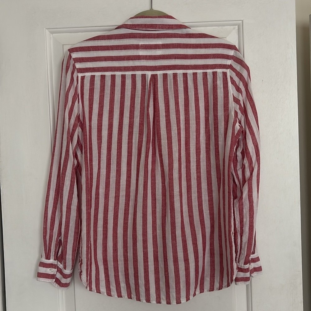 Rails Charli Linen Blend Button Up - Picture 3 of 7